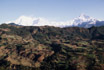 Bergdorf vor dem Annapurna Himal